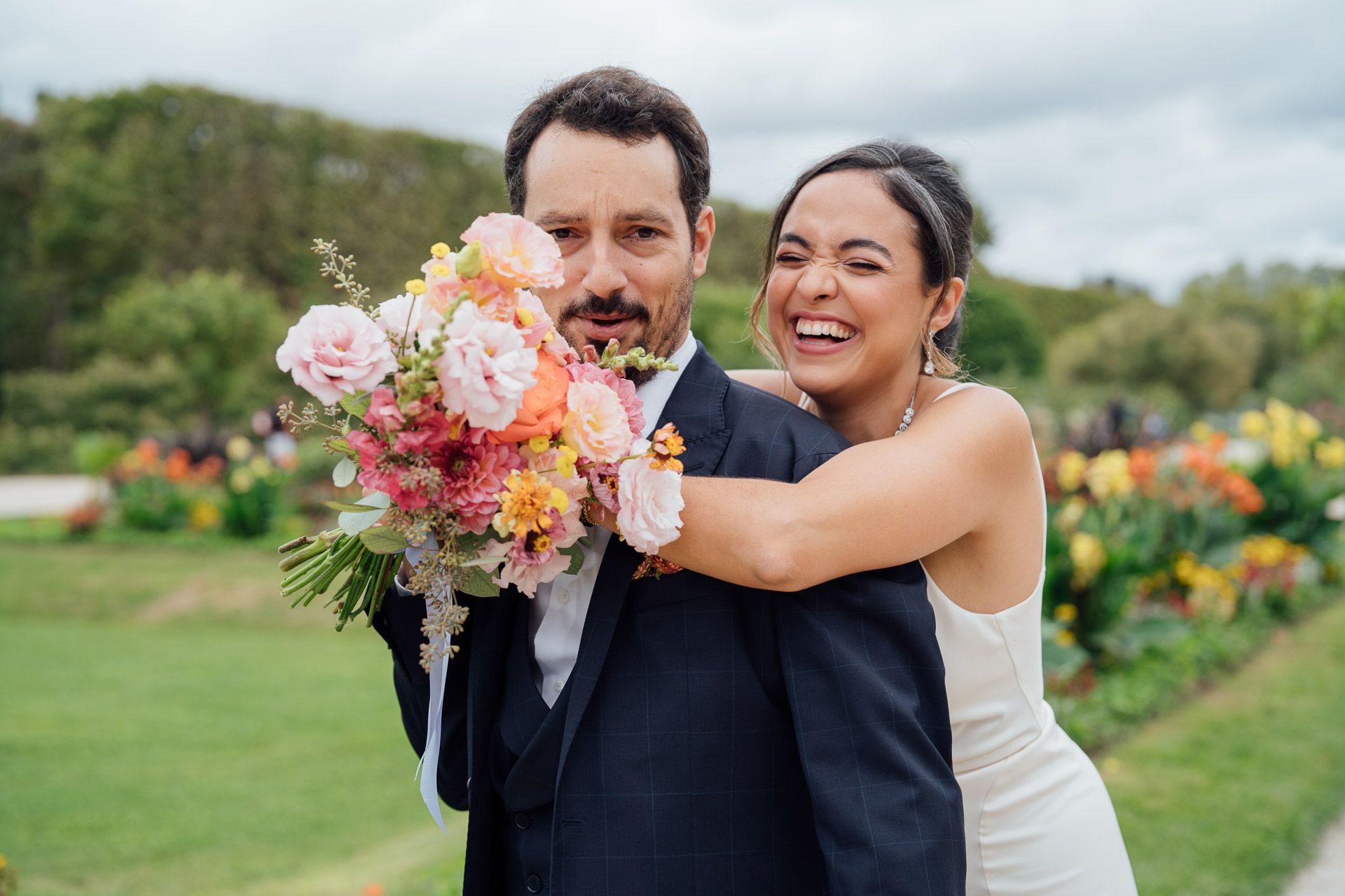 Mariage floral à Paris Centre et au Jardin des Plantes